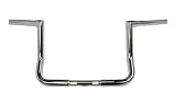 LA Chopper Twin Peaks Chrome 10' Bagger Ape Hanger Handlebars for Harley-Davidson models - HC-01-2697