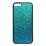 Iphone 6 case,Iphone 6s case,Teal Blue Glitter design Case Cover for Iphone 6 in PC Material