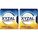 Xyzal Allergy Tablet, 80 Count, 2 Pack (160 Tablets Total) - CRFN22