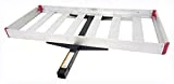 MaxxHaul 70422 48' x 21' Hitch Mount Compact Aluminum Cargo Carrier - 500-lb Load Capacity