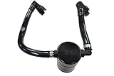 JLT Passenger Side Oil Separator 3024P-B 2018-2019 Mustang GT 5.0 Black Anodized