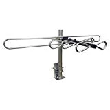 GE Attic Mount TV Antenna, Indoor, Long Range Antenna, Digital, HDTV Antenna, 4K 1080P VHF UHF, Compact Design, 32647
