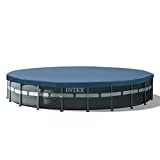 Intex 26' x 52' Ultra Frame Above Ground Swimming Pool Set with Pump and Ladder