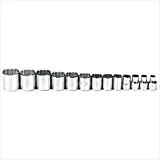 Stanley Proto J52126 13 Piece 6 Point 3/8' Drive Socket Set