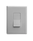 Home Automation Lighting, ZWAVE Plus Smart Switch by Ecolink, Lighting Control, White Single Rocker Style Light Switch Design (PN - SDLS2-ZWAVE5)