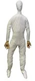 Lifesize Posable Dummy 6 Ft Full Size with Hands Haunted House Halloween Prop