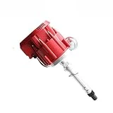 MOSTPLUS Racing HEI Distributor Red Cap Super Coil Compatible with Chevy SBC 305/350/400 Small Block 1035001 HEI