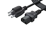 Pwr Long 6 Ft 3 Prong AC Power Cord for ION iPA76C iPA76A iPA76S IPA23 Block Rocker Block Party Live Job Rocker Explorer Portable Speaker System Cable: NEMA 5-15P to IEC320C13