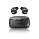 SVN Sound-Steve Aoki NEON 200 Wireless Earbuds- in Ear Headphones with Charging Case, Noise Cancelling Microphone, Touch Controls, LED Light System- Ear Pods for Music