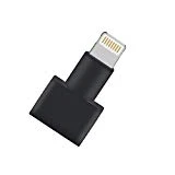 Lightning Extender Adapter, Ankey 8 Pin Dock Extender for Lifeproof Otterbox Cases, Male to 8 Pin Female Charger Adapter for iPhone 5, 5s, 5c, SE, 6, 6S, 7, 7S, 8 Plus, X (Black)