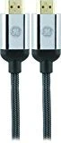 GE HDMI Cable, Premium, Ethernet, HDMI Certified, 4 Foot HDMI, Ultra HD, Full HD 1080p, HDR Capable, 18 Gbps 4K 60Hz HDMI, Smart TVs, Roku, Fire Stick, Streaming Devices, Blu Ray, Cable, 33511