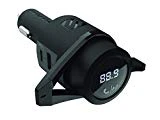 SCOSCHE BTFMPD2 Universal Bluetooth Hands-Free Car Kit with Digital FM Transmitter and 18-Watt USB-C PD + 12W Type-A Charging Ports