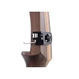 DarkForest AR006 Archery Accessory Metal Arrow Rest for Recurve Bow Magnetic Arrow Rests for Shooting Accurate (Black Right Hand)