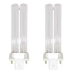 lumenivo LB4000 UV-C Replacement Bulb for Germ Guardian AC4300BPTCA, AC4825, AC4850PT & AC4900CA Air Purifiers 2 Pack