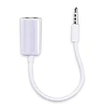 Conshine 3.5mm Audio Stereo Headphone Splitter Cable, 3.5mm Male to 2 Female for Earphone and Headset Splitter Adapter, Compatible with iPhone, Samsung, LG Smartphones, Tablets, MP3 Players