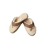 Winter Real Sheep Fur Genuine Sheep Leather One Fur Flip Flops Warm Slides with Fur Lined Women Men Unisex Suede Thong Khaki
