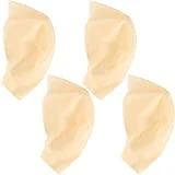 Bald Caps Latex Bald Cap for Adults Makeup Bald Head Wig Cap Costume Accessory (4 Packs, Big Size)