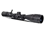 Monstrum 3-9x40 Rifle Scope with AO Adjustable Objective | with Ruger 10/22 Dual Ring Scope Mount