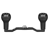 GOMEXUS Power Handle Compatible for Shimano Curado Antares DC Citica Baitcasting Crank Handle Spindle 7x4mm Carbon 105mm