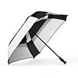 ShedRain WindPro Vented Auto Open Square Golf Umbrella with Gellas Gel-Filled Handle