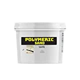 Buddingco Polymeric Sand - White 18lbs Joint Stabilizing Sand for Pavers