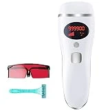 IPL Hair Removal for Women and Men, Permanent Laser Hair Removal System Upgrade 999,900 Flashes Painless Professional Hair Remover Treatment Wholebody Home Use