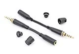 GATS (2-Pack) Headphone Adapter Cable for Lifeproof Cases - Please Match Picture of Cables - Compatibility Guide in Description