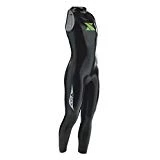 Xterra Wetsuits - Women's Volt Triathlon Wetsuit - Sleeveless Neoprene Wet Suit (3mm Thickness) (Medium/Large) | Designed for Open Water Swimming - Ironman & USAT Approved