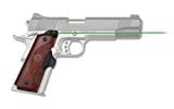 Crimson Trace LG-901G Master Series Lasergrips 1911 Government/Commander, Green, Rosewood
