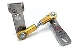 Azzy's Design Works Transfer Case Linkage kit, fits Jeep Cherokee XJ & Comanche MJ - Easy install version (Stainless Steel)