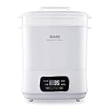IKARE 5-in-1 Electric Steam Steri-lizer and Dryer for Baby Bottles, Pacifiers, Cups, Toys
