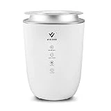 TLOG 4L Ultrasonic Cool & Warm Mist Humidifier with Adjustable Mist Level, Whisper Quiet and Auto Shut Off Ultrasonic Vaporizer Aroma Essential Oil Diffuser for Home Office Large Room-White
