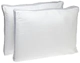 Perfect Fit | Gusseted Quilted Pillow Hypoallergenic, 233 Thread-Count, Standard, 2 (Side Sleeper)