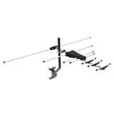 GE Pro Outdoor Yagi TV Antenna, HDTV Antenna, Attic, Compact Design, Long Range Antenna, Digital Yagi Antenna, Directional Antenna, 4K 1080P VHF UHF, 33685