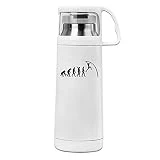 HaiRui YunDa Evolution Pole Vault Insulated Stainless Steel Thermos Cup Portable Water Bottle with Handle Vacuum Tea Cup Travel Mug