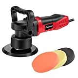 Avid Power Polisher, 6-inch Dual Action Random Orbital Car Buffer Polisher Waxer with Variable Speed, 3 Foam Pads for Car Polishing and Waxing, AEP127
