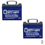 Mighty Max Battery 12V 35AH Gel Battery Replacement for Sail 6-GFM-33-2 Pack Brand Product