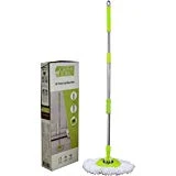 Green Direct Mop Stick Spin Mop Deluxe Bucket Cleaning System (Mop Stick and Microfiber Mop Head Included)