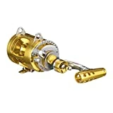 Gomexus Trolling Reel Shark Tuna Tournament Reel Smooth Durable 2 Speed 70lbs 30W 10 Tear Test