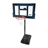 Lifetime 1529 Courtside Height Adjustable Portable Basketball System, 50 Inch Shatterproof Backboard