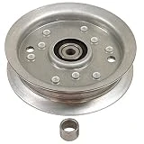 Stens 280-402 Heavy-Duty Flat Idler, Exmark 1-602501, 0.375' ID, 4.875' Width