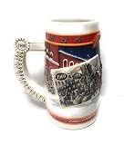 20TH ANNIVERSARY EDITION 1999 BUDWEISER HOLIDAY STEIN 'A CENTURY OF TRADITION'