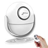 CPVAN Motion Sensor Alarm, Remote Control Wireless Infrared Door Alarms DIY PIR Motion Detector Burglar Alarm System -125dB-Battery Operated- Indoor Ideal of Shop/Office/Home Security-CP2