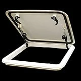 Jim Black Boat Hatch 591-1818-04-01-04 | 18 x 18 Inch Arctic White