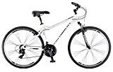 Schwinn Network 3.0 700C Men's Hybrid Bicycle, White/Blue