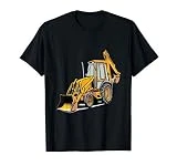 Backhoe Excavator Construction Operator Heavy Equipment Dig T-Shirt