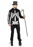 Leg Avenue Men's Costume, Black/White, Small
