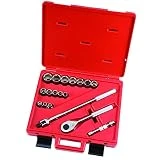 Stanley Proto J54122 18 Piece 6 Point 1/2' Drive Socket Set