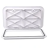 Amarine Made Marine Deck Hatch Boat Deck Hatch Access Hatch & Lid 24' X 14' - White
