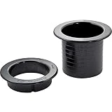Dual Sided Grommet, Blk, 2.5In